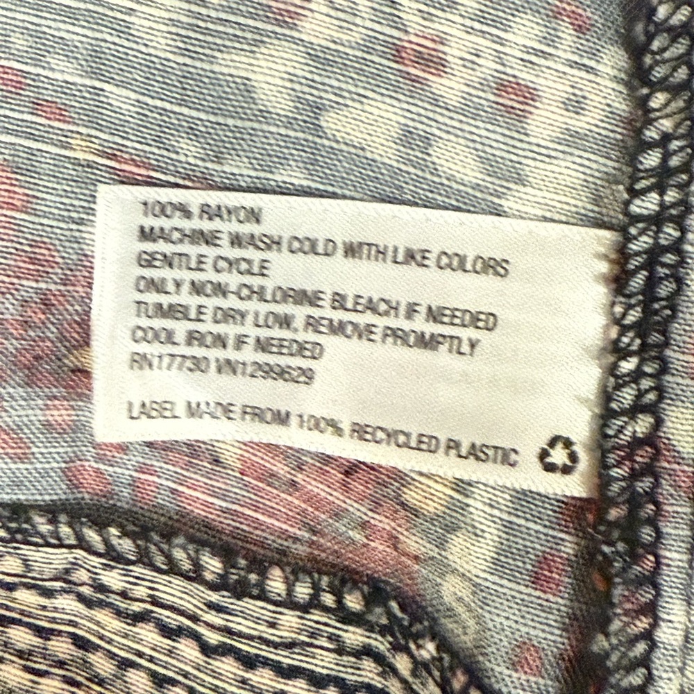 NWT KNOX ROSE Paisley Print Dress - Picture 9 of 10